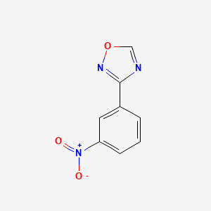 molecular formula C8H5N3O3 B1608032 3-(3-硝基苯基)-1,2,4-噁二唑 CAS No. 90049-83-5
