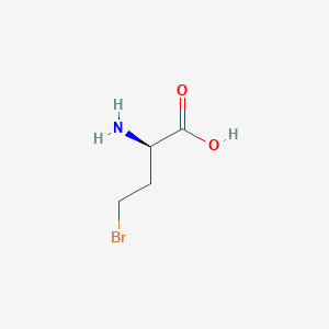 molecular formula C4H8BrNO2 B1608060 (R)-2-Amino-4-bromobutanoic acid CAS No. 205524-62-5
