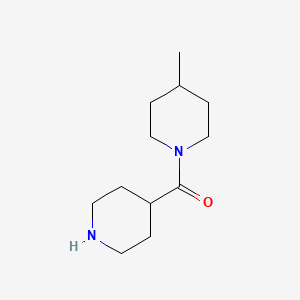 (4-Methylpiperidin-1-yl)(piperidin-4-yl)methanone