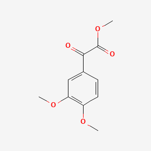 molecular formula C11H12O5 B1608065 Methyl 2-(3,4-dimethoxyphenyl)-2-oxoacetate CAS No. 38209-58-4