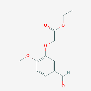 Ethyl (5-formyl-2-methoxyphenoxy)acetate