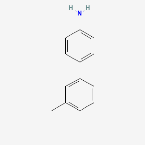 molecular formula C14H15N B1608078 4-(3,4-Dimethylphenyl)aniline CAS No. 188906-52-7