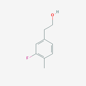 molecular formula C9H11FO B1608081 2-(3-Fluoro-4-methylphenyl)ethanol CAS No. 835912-84-0