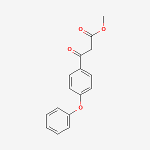 molecular formula C16H14O4 B1608084 Methyl 3-oxo-3-(4-phenoxyphenyl)propanoate CAS No. 85778-54-7