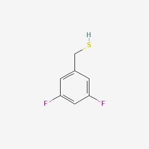 molecular formula C7H6F2S B1608090 (3,5-二氟苯基)甲硫醇 CAS No. 358358-66-4