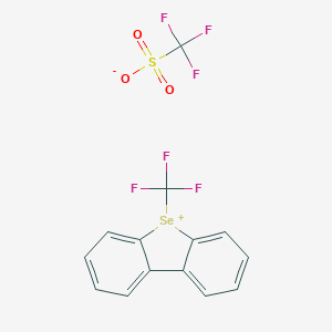 Trifluoromethanesulfonate; 5-(trifluoromethyl)dibenzoselenophen-5-ium
