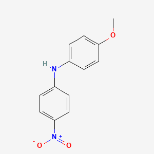4-methoxy-N-(4-nitrophenyl)aniline