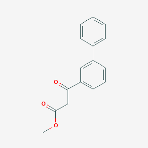 Methyl 3-oxo-3-(3-phenylphenyl)propanoate