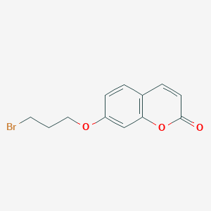 molecular formula C12H11BrO3 B1608124 7-(3-Bromopropoxy)-chromen-2-one CAS No. 69150-28-3