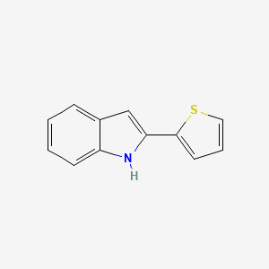 2-(thiophen-2-yl)-1H-indole