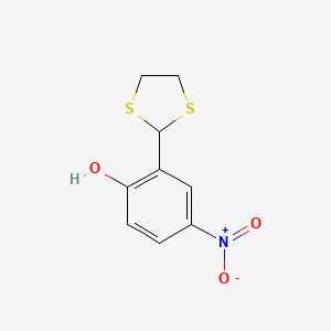 2-(1,3-Dithiolan-2-yl)-4-nitrophenol