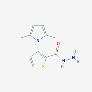 3-(2,5-dimethyl-1H-pyrrol-1-yl)-2-thiophenecarbohydrazide