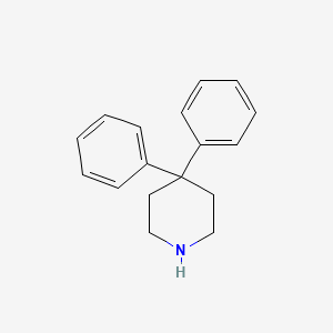 molecular formula C17H19N B1608142 4,4-Diphenylpiperidine CAS No. 34273-01-3