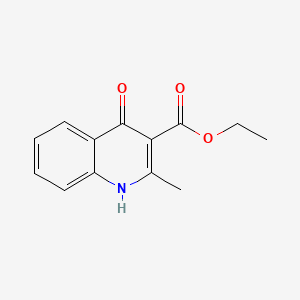 3-Quinolinecarboxylic acid, 4-hydroxy-2-methyl-, ethyl ester