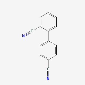 molecular formula C14H8N2 B1608150 4-(2-Cyanophenyl)benzonitrile CAS No. 42289-52-1