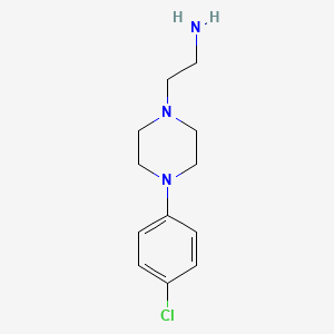 2-[4-(4-Chlorophenyl)piperazin-1-yl]ethan-1-amine
