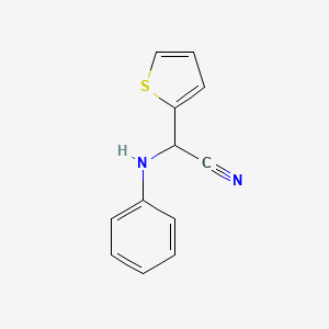 Phenylamino-thiophen-2-YL-acetonitrile