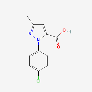 1-(4-Chlorophenyl)-3-methyl-1h-pyrazole-5-carboxylic acid