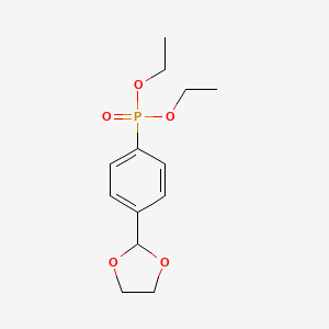 2-(4-Diethoxyphosphorylphenyl)-1,3-dioxolane