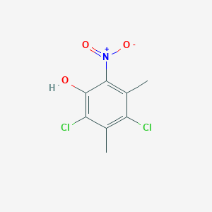 molecular formula C8H7Cl2NO3 B1608187 2,4-Dichloro-3,5-dimethyl-6-nitrophenol CAS No. 70444-49-4