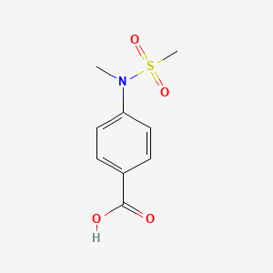 4-[Methyl(methylsulfonyl)amino]benzoic acid