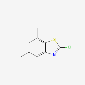 2-Chloro-5,7-dimethyl-1,3-benzothiazole