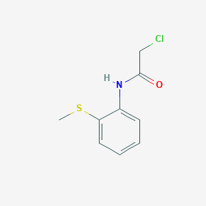 2-chloro-N-[2-(methylthio)phenyl]acetamide