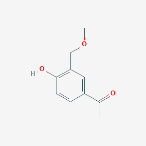 1-[4-Hydroxy-3-(methoxymethyl)phenyl]ethan-1-one