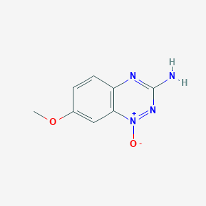 7-Methoxy-1,2,4-benzotriazin-3-amine 1-oxide