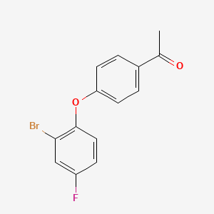 4'-(2-Bromo-4-fluorophenoxy)acetophenone
