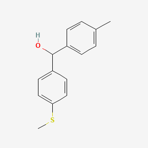 4-Methyl-4'-(methylthio)benzhydrol