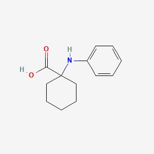 1-(Phenylamino)cyclohexanecarboxylic acid