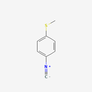 molecular formula C8H7NS B1608227 4-(Methylthio)phenylisocyanide CAS No. 463946-41-0