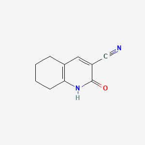 molecular formula C10H10N2O B1608235 2-Oxo-1,2,5,6,7,8-hexahydroquinoline-3-carbonitrile CAS No. 4241-13-8