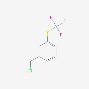 3-(Trifluoromethylthio)benzyl chloride