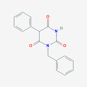 molecular formula C17H14N2O3 B160825 1-Benzyl-5-phenylbarbituric acid CAS No. 72846-00-5