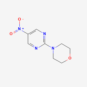 molecular formula C8H10N4O3 B1608259 4-(5-Nitropyrimidin-2-yl)morpholine CAS No. 65735-66-2