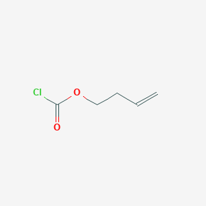 molecular formula C5H7ClO2 B1608261 3-Butenyl chloroformate CAS No. 88986-45-2