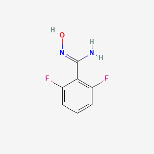 molecular formula C7H6F2N2O B1608264 2,6-Difluoro-N-hydroxy-benzamidine CAS No. 296766-98-8