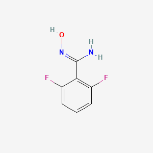 molecular formula C7H6F2N2O B1608264 2,6-Difluoro-N-hydroxybenzimidamide CAS No. 296766-98-8
