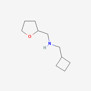 (Cyclobutylmethyl)(tetrahydrofuran-2-ylmethyl)amine