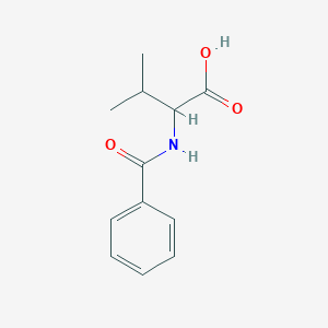 molecular formula C12H15NO3 B160827 Benzoyl-DL-Valine CAS No. 2901-80-6
