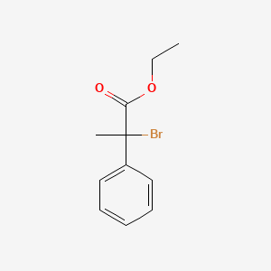 molecular formula C11H13BrO2 B1608274 Ethyl 2-bromo-2-phenylpropanoate CAS No. 55004-59-6