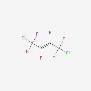 molecular formula C4Cl2F6 B1608276 1,4-Dichlorohexafluoro-2-butene CAS No. 360-88-3