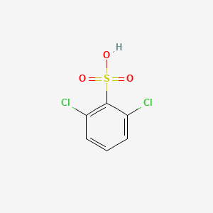 molecular formula C6H4Cl2O3S B1608280 2,6-dichlorobenzenesulfonic Acid CAS No. 6697-96-7