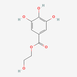 molecular formula C9H10O6 B1608285 2-Hydroxyethyl gallate CAS No. 68162-50-5