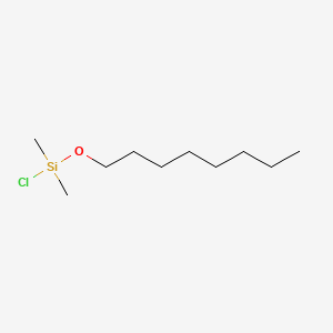 Chlorodimethyl(octyloxy)silane