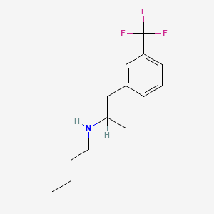 N-(1-(3-(Trifluoromethyl)phenyl)propan-2-yl)butan-1-amine