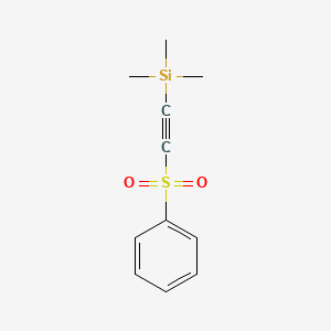 Silane, trimethyl[(phenylsulfonyl)ethynyl]-