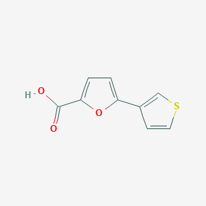 5-(Thiophen-3-yl)furan-2-carboxylic acid
